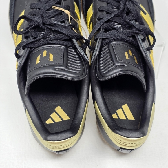 adidas Samba x Lionel Messi Triunfo Dorado Black Gold Men Shoes IH8159 Sz 11 New - Picture 8 of 12